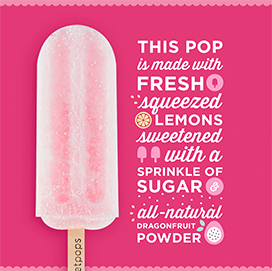 refreshing fruity pink lemonade streetpops ice pops